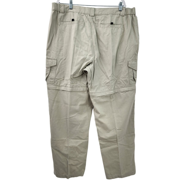 New NWT Sportif Sahara Convertible Pants In Wheat Size 42 - Picture 2 of 10